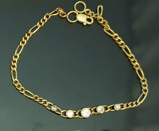 Pulsera golf filled vintage