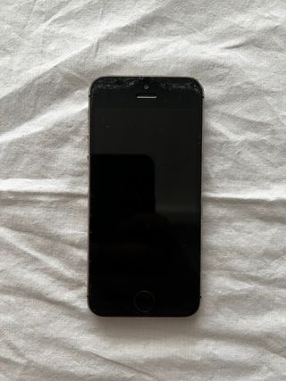 iPhone 5s nero - schermo danneggiato