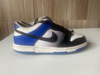 Nike Dunk Low Azul-Blanco
