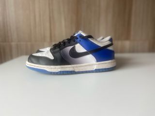 Nike Dunk Low Azul-Blanco
