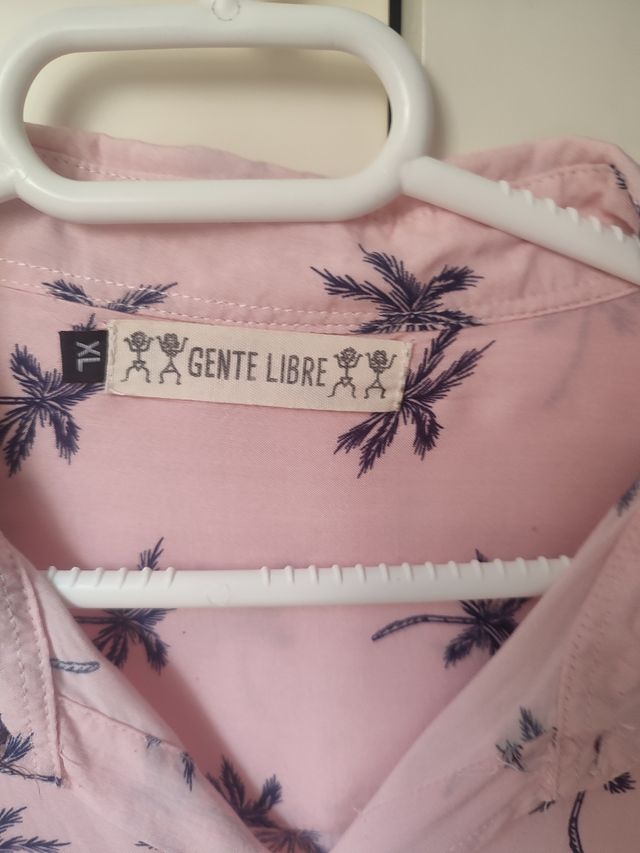 Camisa GENTE LIBRE XL - Rosa