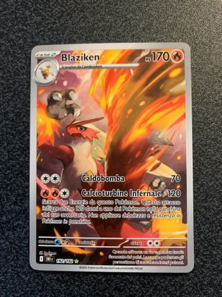 Pokémon Blaziken 192/182 Rivali Predestinati ITA