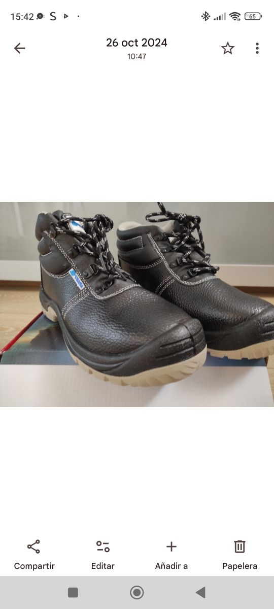 Botas de trabajo - Seguridad