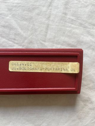 Bolígrafos Silver Match Oro 