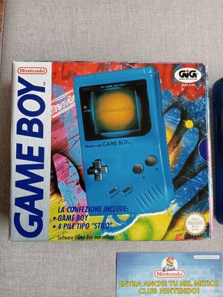 Game Boy Play It Loud Azul Clásica 