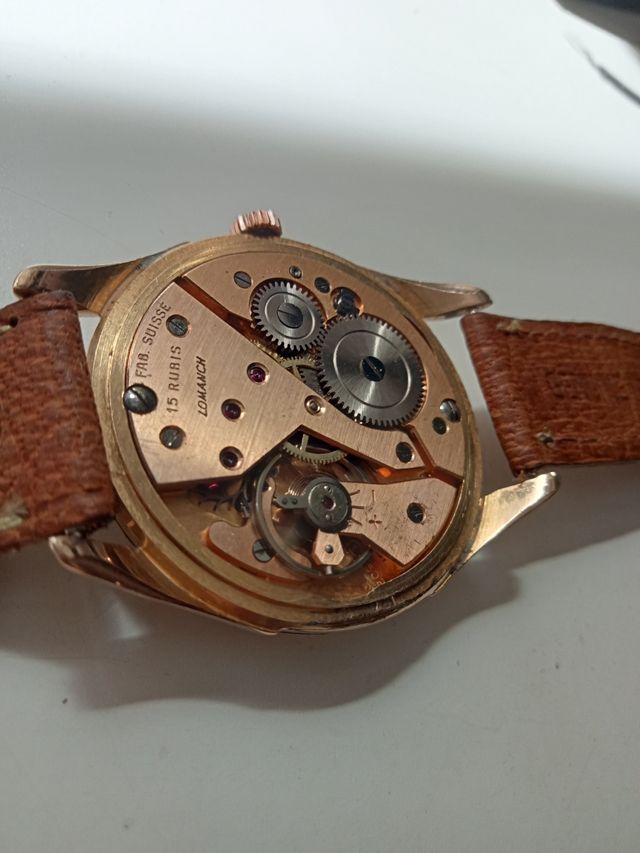 Reloj de cuerda con 60 años funciona perfectamente