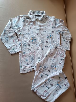 Pijama Infantil 8 anos - Gatinhos
