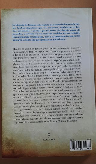 Eso no estaba en mi libro de Historia de España...