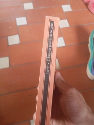 Libro: El lenguaje perdido de las grullas