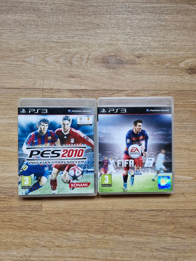 PS3 FIFA 16 + PES 2010