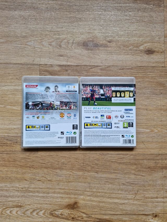 PS3 FIFA 16 + PES 2010