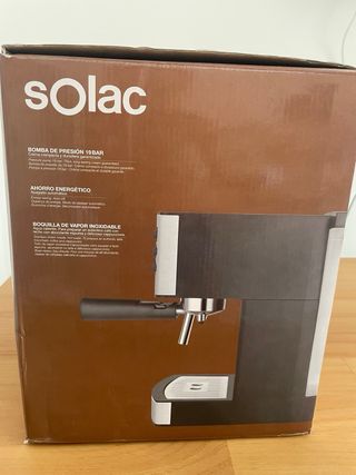 Cafetera Espresso Solac - 19 Bar