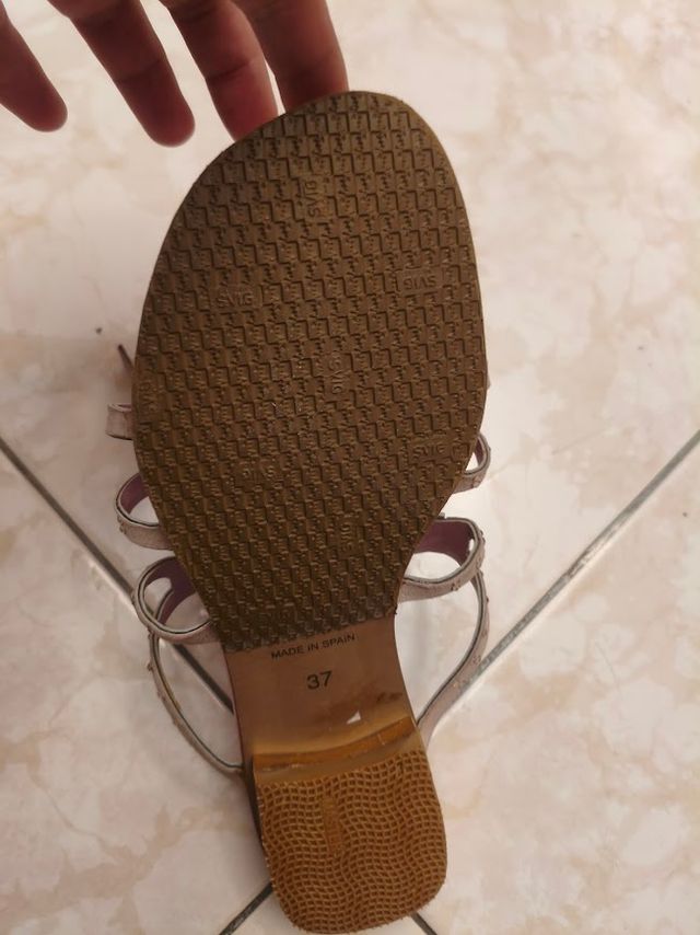 Sandalias Laura Amat - Marrón y Rosa