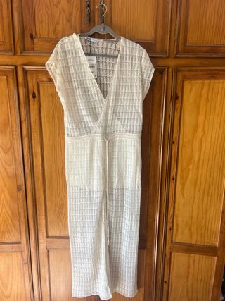 Mono blanco Zara - Talla M