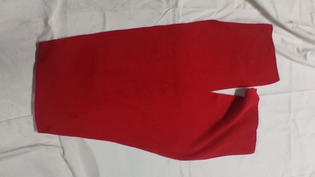 Bufanda roja - Tejido suave