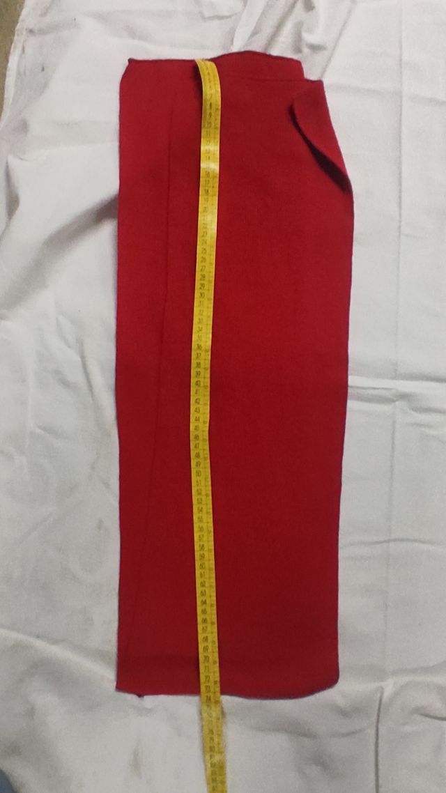 Bufanda roja - Tejido suave