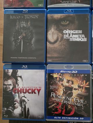 Lote películas Blu-ray