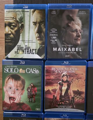 Lote películas Blu-ray