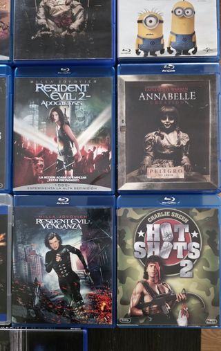 Lote películas Blu-ray