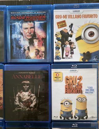 Lote películas Blu-ray