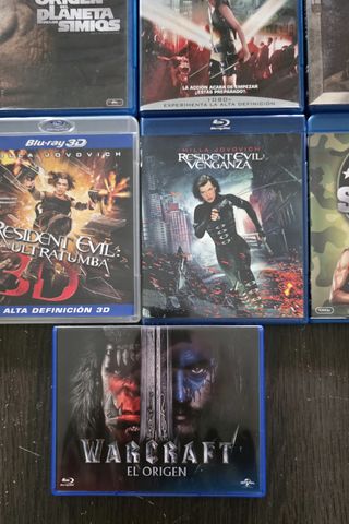 Lote películas Blu-ray