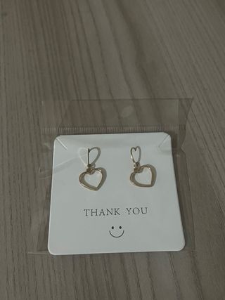 Set orecchini silver e gold 
