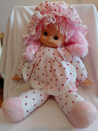 Muñeca Tarta de fresa vintage