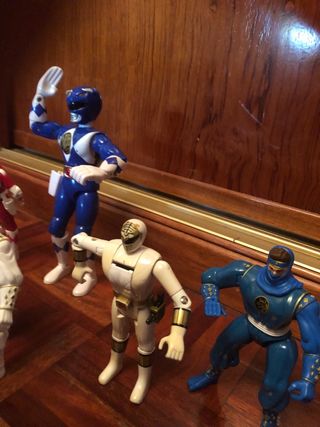 Power Rangers figuras vintage coleccionismo