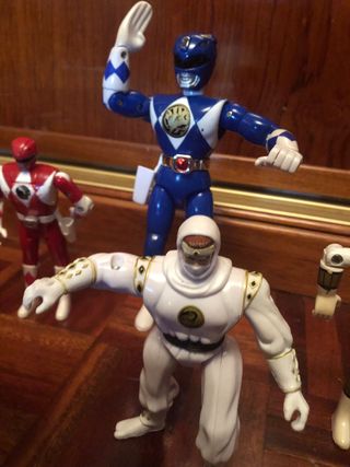 Power Rangers figuras vintage coleccionismo