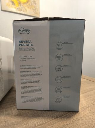 Nevera portátil 10L - Mini nevera
