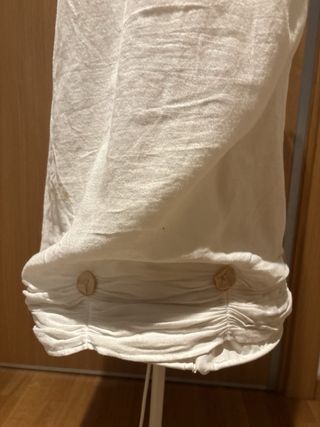 Lampara pie IKEA blanca