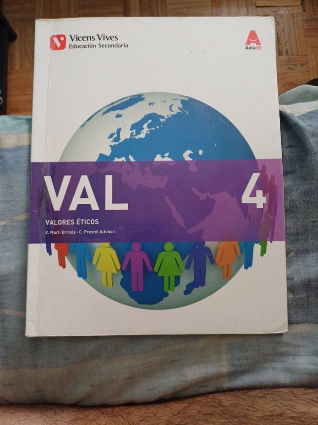 Libro VAL 4 (VALORES ETICOS ESO) AULA 3D