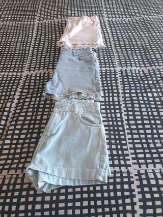 Shorts niña (11-12): 3 Pack