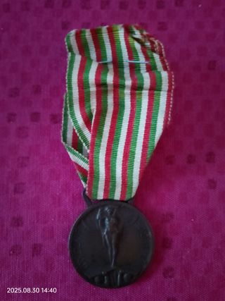 Medaglia Guerra Unità d'Italia