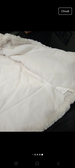 Cappotto bimbo/a in pelliccia sintetica