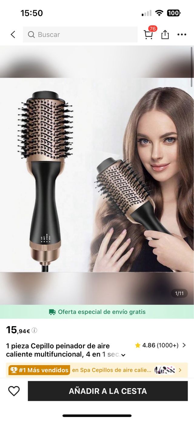 Secador Cepillo 1 paso