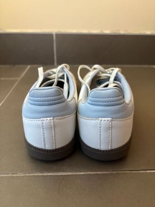 Zapatillas Adidas Samba - Azul y Blanco