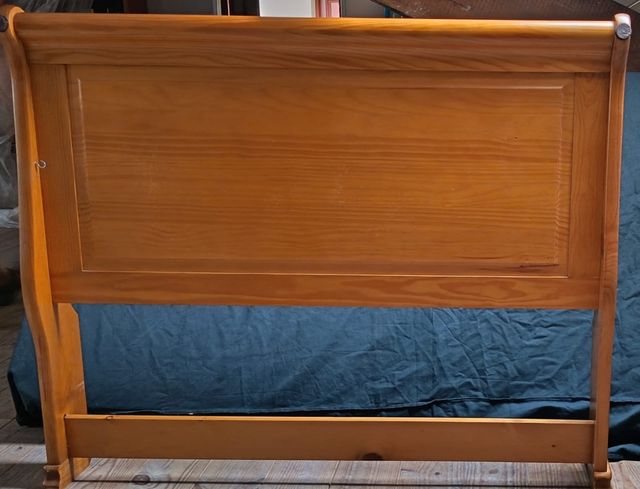 Testiera 105 cm - legno di ciliegio