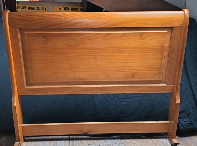 Testiera 105 cm - legno di ciliegio