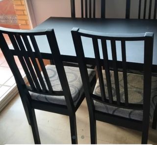 Mesa + 4 sillas Ikea