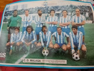 Póster CD Málaga (1979-80) - AS color