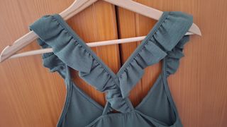 Vestido verde oliva - Talla única