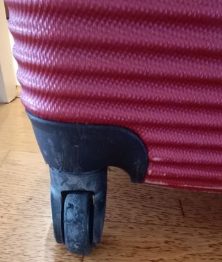 Maleta roja grande viaje