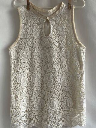 Blusa crochet Massimo Dutti M