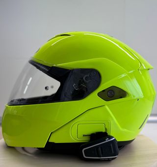 Casco HJC SY-MAX III + Manos libres Cardo Talla L 