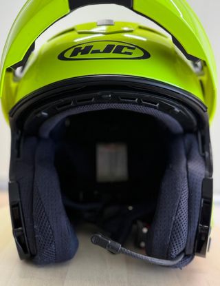Casco HJC SY-MAX III + Manos libres Cardo Talla L 