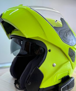 Casco HJC SY-MAX III + Manos libres Cardo Talla L 