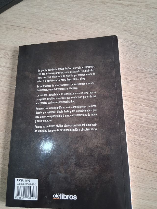 Lo que no confesé a Nikola Tesla