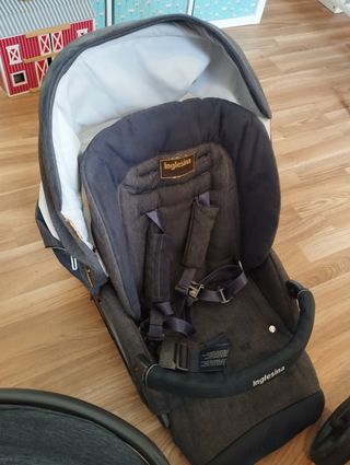 Trio Inglesina Trilogy: Coche, silla & capazo