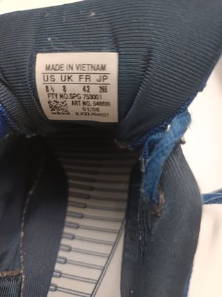 Zapatillas Adidas Predator Sala - Azul (vintage)